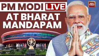 PM Modi LIVE At Bharat Mandapam | PM Modi Speech | 12 Years Of Modi | Modi- NDA CMs Meeting
