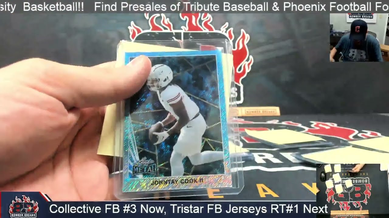 2024 Leaf Collective Football Checklist #3 3 Hobby Box Break 4 13 25