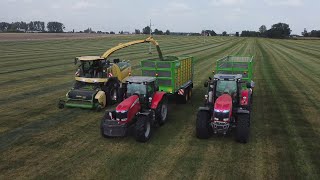 Zbiór Traw 2022Krone Big X680Massey Ferguson 86907624Usługi Rolnicze Zduniakagro Adi