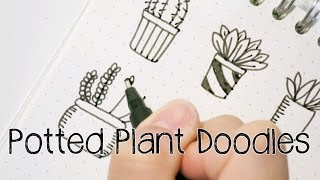 How to Doodle: 6 Plants to Draw! - Tombow USA Blog