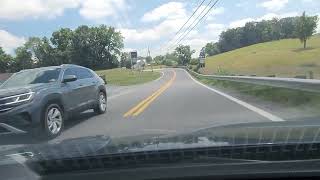 Leaving Union WV, Helicopter on Route 219. Tourangie.com #tourangie #travelagent #history #roadtrip
