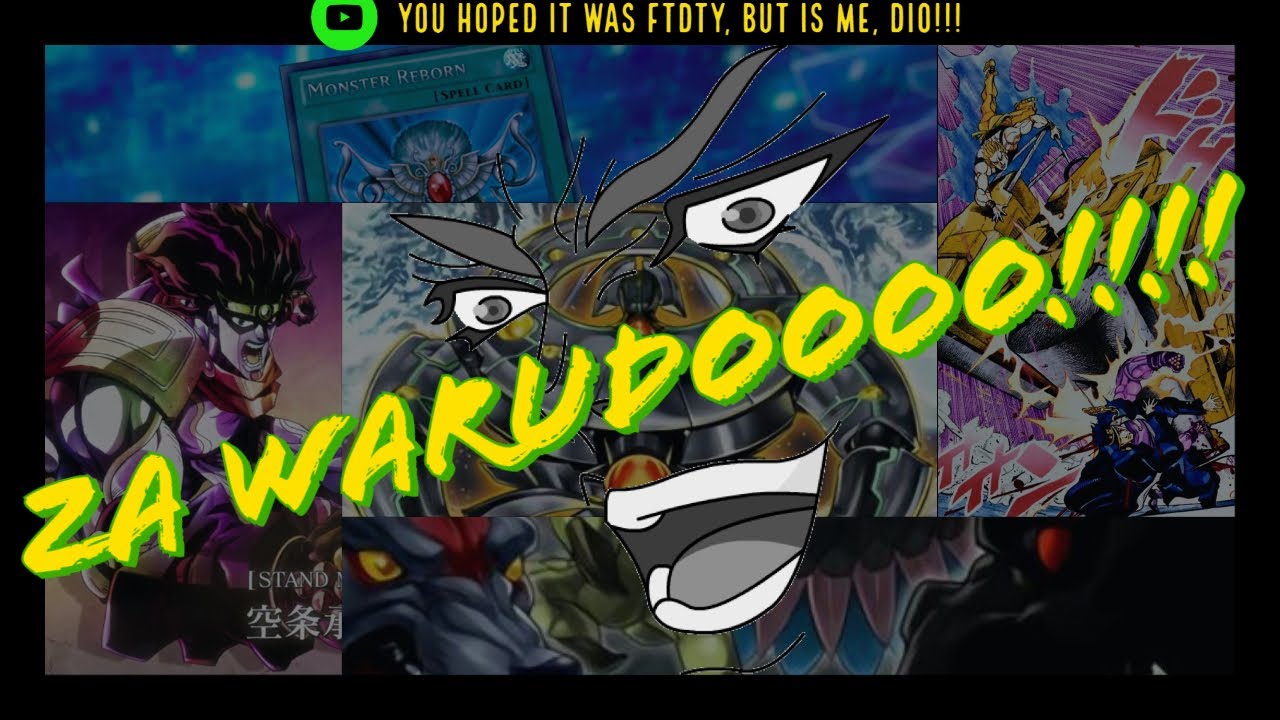 DIO'S STAND IS A STAND THAT STOPS TI... The World Deck Profile YouTube