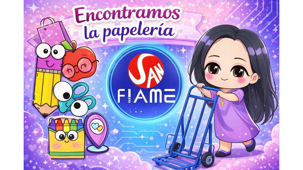 Encontramos a Papeleria “SAN FIAME”✂️✏️🖍️ Te muestro cómo llegar y todo lo que puedes encontrar💕🤩📐📒✨