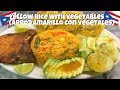 🇵🇷DELICIOUS Spanish-Style Yellow Rice With Veggies / For Beginners / Arroz Con Vegetales🇵🇷