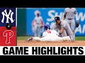 Phillies vs. Yankees Game Highlights (6/13/21) | MLB Highlights