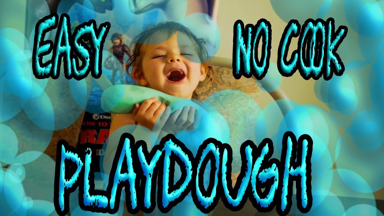 DIY Playdough/ Kids No Cook Play Dough Tutorial - YouTube