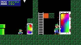 Luigi and Luigi Odyssey vs Door Items Maze Mayhem