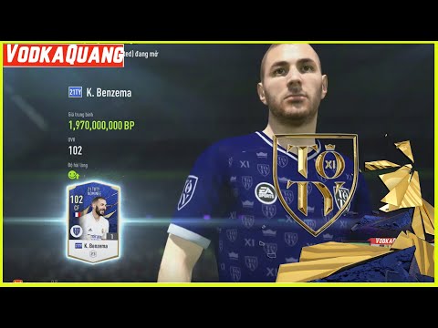 Vodka TOTY | Chơi chuyển FC nhận TOTY21 mở loạt cầu thủ mới FIFA Online 4 và trải nghiệm hàng TOTY