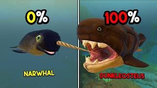 Gue Jadi Ikan NARWHAL BERTANDUK PANJANG Sampai Dapat DUNKLEOSTEUS LAPIS BAJA... Feed And Grow Fish screenshot 5