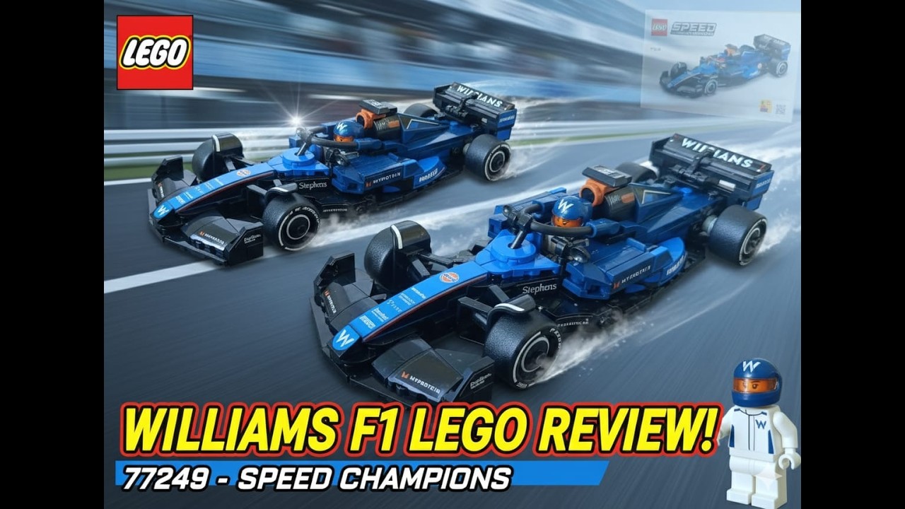 Lego Speed champions 77249 Williams racing  FW46 F1 -Unboxing and Review