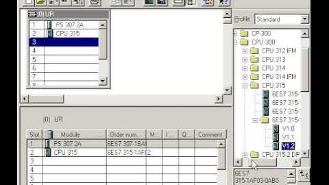 11. INSERT A HARDWARE STATION - Step7 Manager S7-300