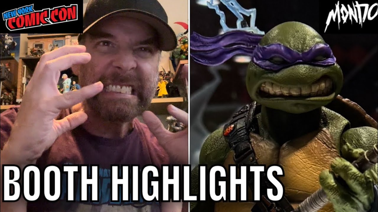 Яркие моменты стенда Mondo на NYCC 2025, детка!!