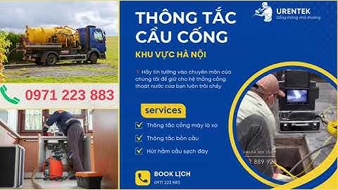 🚨 Dịch Vụ Thông Tắc Cầu Cống Hà Nội - Urentek Việt Nam! 🚨