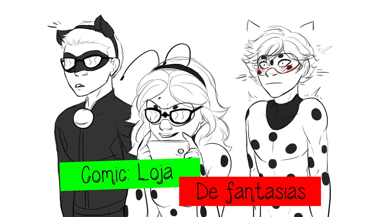 Miraculous Ladybug - Comic: Loja de fantasias (Pt-Br)