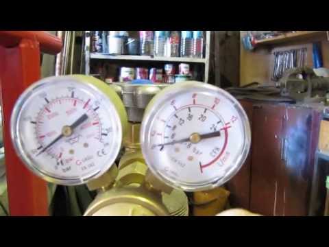 Подключение углекислого газа к китайскому сварочному аппарату Fubag TS Mig 150