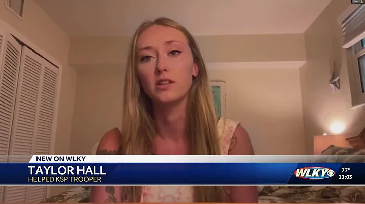 Woman recounts helping KSP trooper injured in Lexington shooting