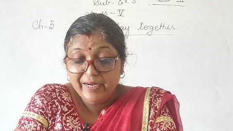 Class V EVS Chapter 5 Lets Play Together Part 3