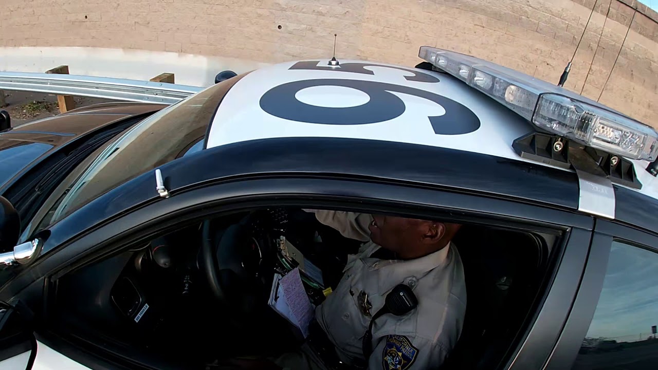 Меня остановил калифорнийский дорожный патруль!