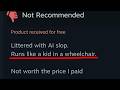 most normal game reviews