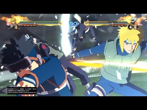 合体奥義/連係覚醒 ミナト・カカシ・オビト NARUTO-ナルト-疾風伝 ナルティメットストーム4