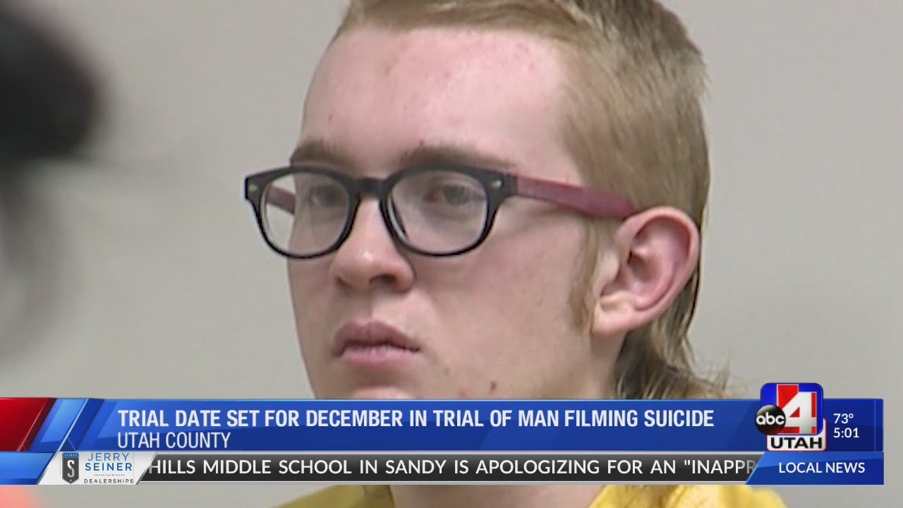Trial date set for man accused of filming suicide - YouTube