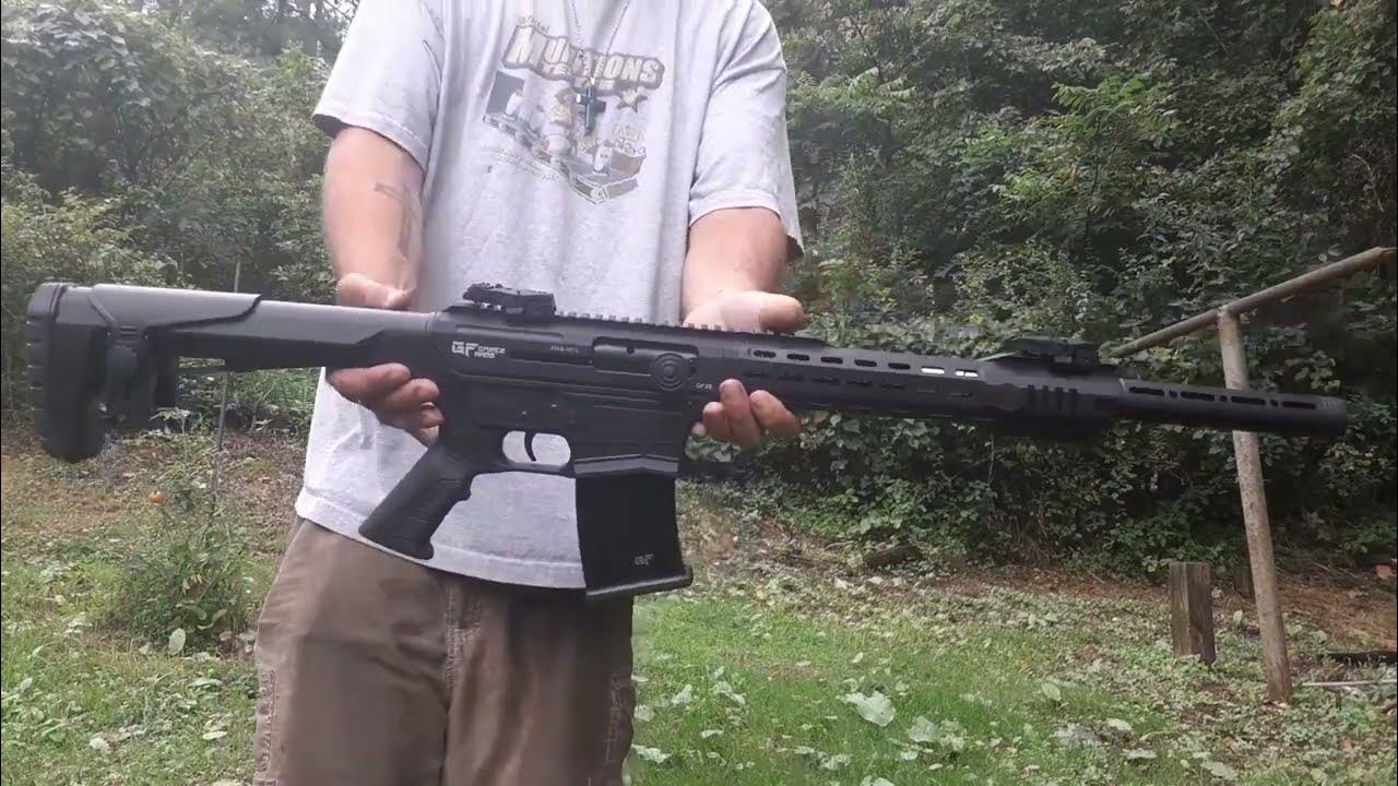 Gforce Arms Gf25 AR12 first 5 shots YouTube