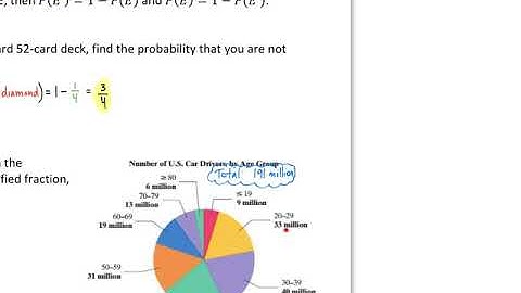 Video 13 - 11.6 Events Involving NOT and OR (part 1)