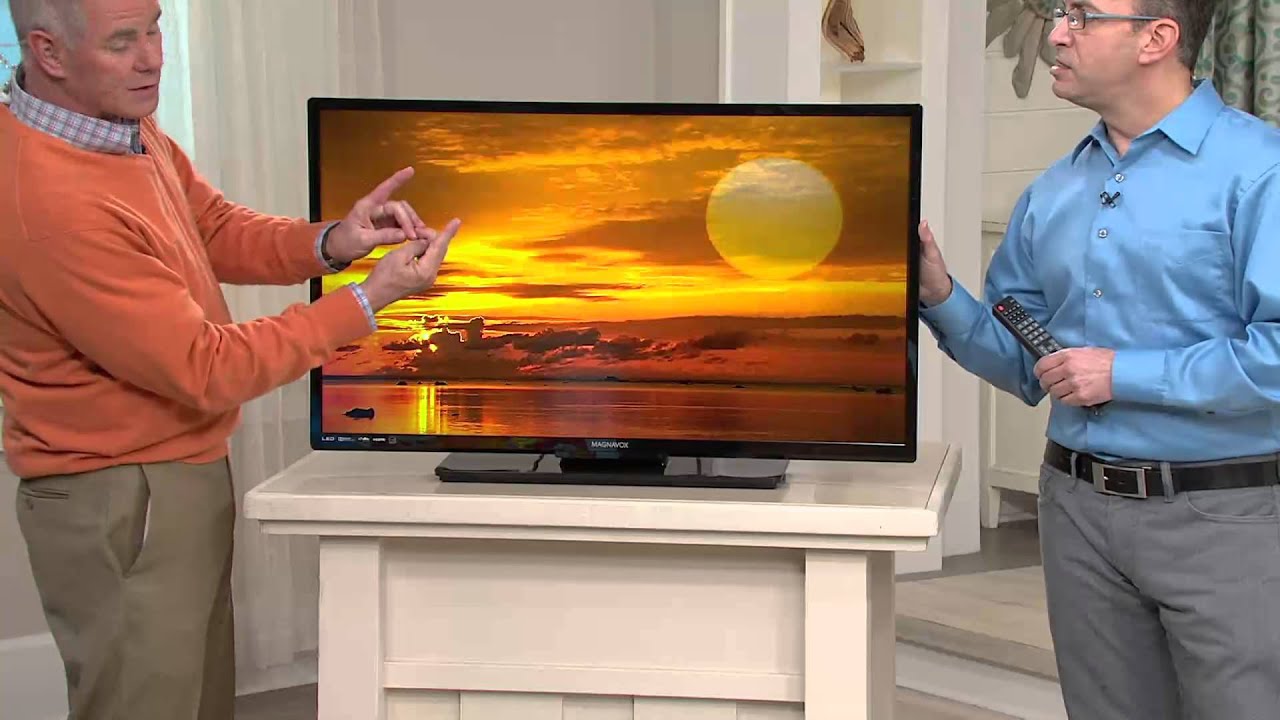 Magnavox 40" Class WiFi Smart LED HDTV w/ 3 HDMI Ports with Dan Hughes