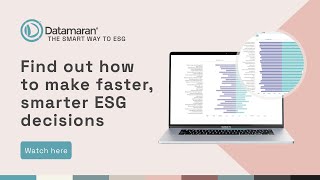 The Smart Way to ESG: Focus on What Matters &amp; Bring ESG In-House