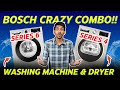 Bosch Series 6 Washing Machine &amp; Series 4 Dryer Review - Best Combo For A Reason?!! 💪💥