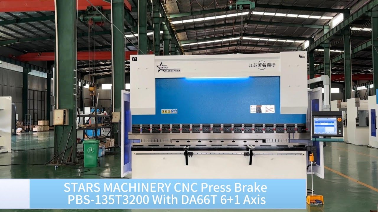 STARS MACHINERY CNC Press Brake PBS 135T3200 DA66T 6+1 Axis
