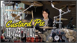 Custard Pie - Led Zeppelin - John Bonham || Drum cover by KALONICA NICX @KALONICANICX