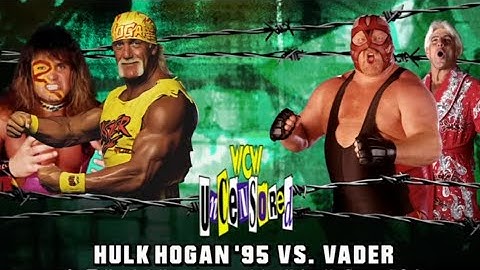 WCW Uncensored 1995 (Match 7) Hulk Hogan vs Vader *No Leather Strap