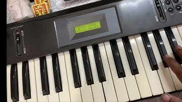 Korg X50 Keyboard Keyboard Tones and keys Test