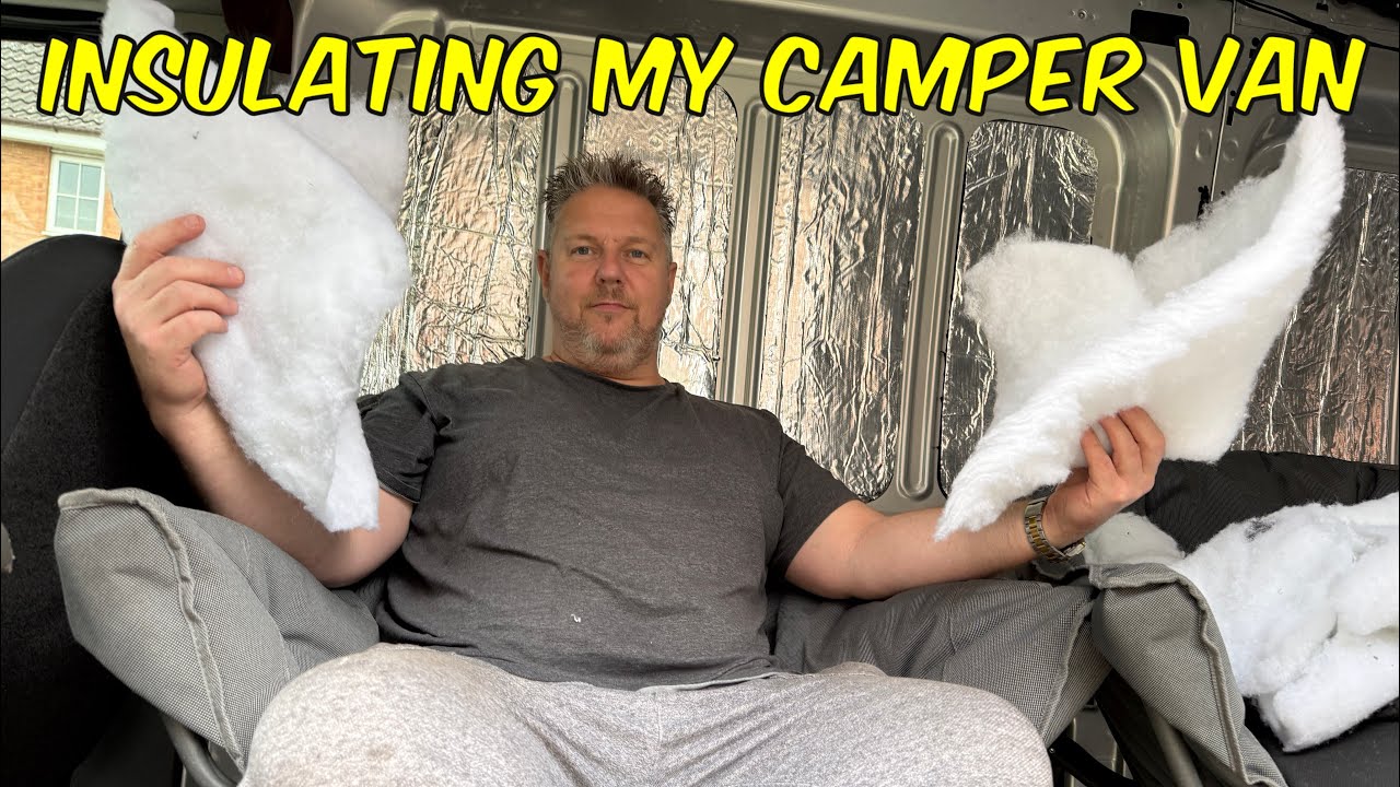 Camper Van Insulation using Dodo Thermo Liner Pro & Dodo fleece.