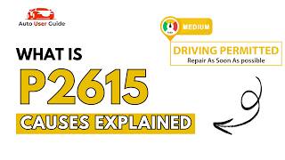 What is P2615: Engine Error Code Causes Explained