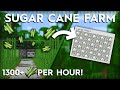 Minecraft Sugar Cane Farm - 1300 Per Hour - 1.16/1.15