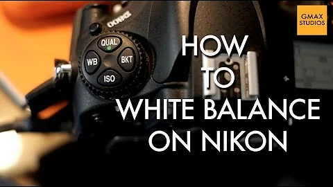 How to Custom White Balance a Nikon Digital SLR | Photography Tutorial