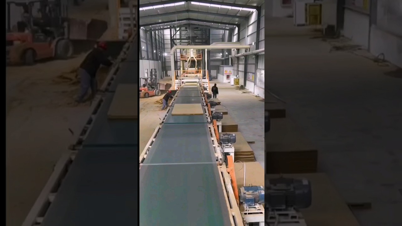 40 Multi Opening Layer MDF Hot Press Production Line #mdf #particleboard #osb #woodbasedpanel