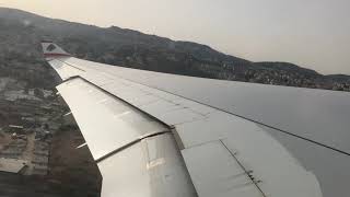 MEA Airbus A330 Take-off from Beirut (BEY) bound to Dubai (DXB)