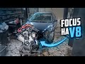 Как установить V8 в FORD FOCUS?