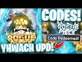 🌊*YHWACH UPD* ROBLOX ROGUE PIECE CODES FOR THRAGG & YHWACH UPDATE | LATEST CODES FOR ROGUE PIECE