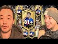 OPENING THE OP 81+ TWO PLAYER PACKS!!! WALKOUTS!!  - FIFA 19 ULTIMATE TEAM PACK OPENING