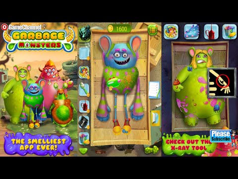 Garbage Monster Messy Makeover Videos games for Kids - Girls - Baby Android İOS Tabtale Free 2015