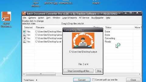 Batch Document Converter Pro - Getting Started Thank you for installing