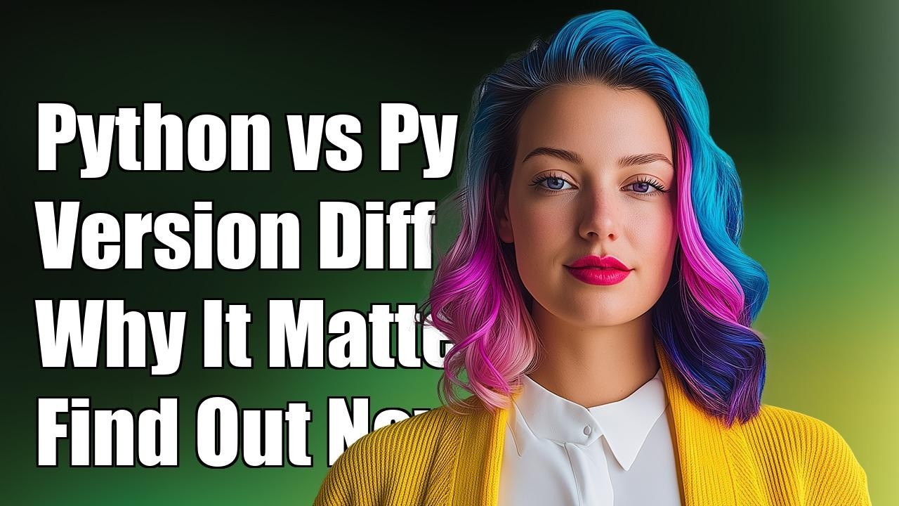 Why do python and py commands run different python 3 versions? - YouTube