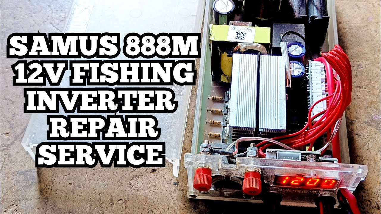 Samus 888m 12v fishing inverter service repair fish shocker setrum