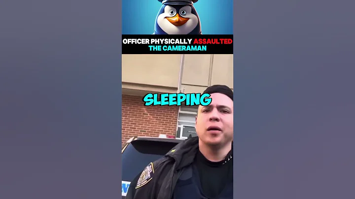 Officer Physically Assaulted The Cameraman For Being Recorded While Sleeping in Police Car