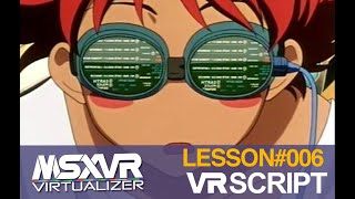 MSXVR :: Lesson#006 - VR-Script 💾 Programación 📌 Ejemplos GL_Program 🚀 Monkey Demo
