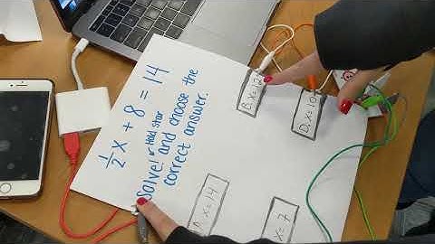 Makey Makey - Sketch it Play it - DIY learning math interactive art